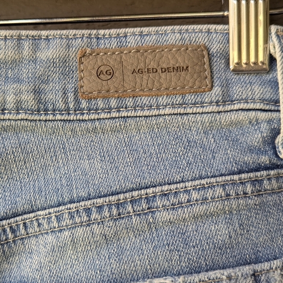 AG Adriano Goldschmied AG-ed Saige Wide Leg Crop Jeans High-Rise Fit Size 24 - Picture 7 of 12